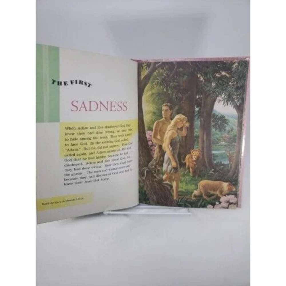 Bible Firsts by Charles Paddock Vintage 1963 Collectible Hardcover Nice Children
